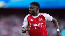 Bukayo Saka, delantero de Arsenal.