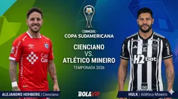Cienciano y Atlético Mineiro se enfrentan este miércoles en Cusco.