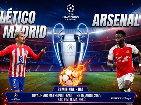 Atlético Madrid vs Arsenal EN VIVO por Champions League: ver GRATIS vía ESPN y Disney+
