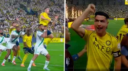 Cristiano Ronaldo marcó un golazo de cabeza en el partido entre Al Nassr vs. Al Ahli.