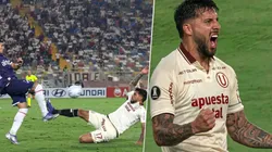 Caín Fara pasó de casi ser expulsado a marcar el gol del empate para Universitario.