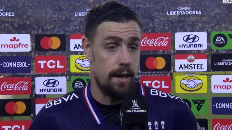 Sebastián Coates, defensor y capitán de Nacional de Uruguay.