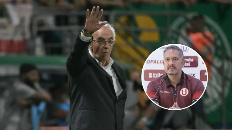 Jorge Fossati y Franco Velazco.