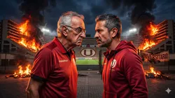 Jorge Fossati y Franco Velazco.