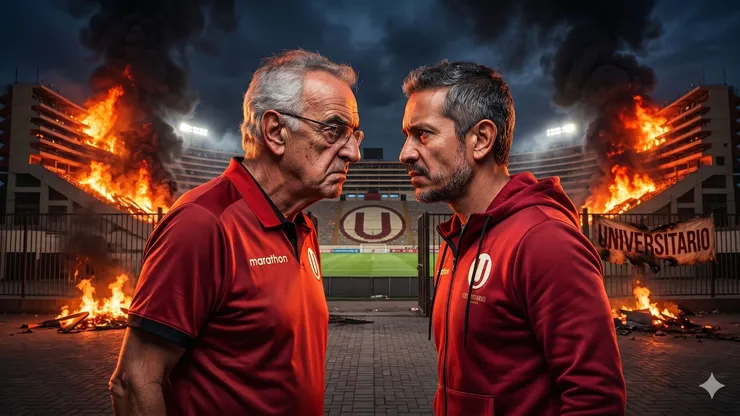 Jorge Fossati y Franco Velazco.