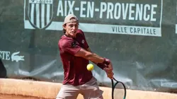 Ignacio Buse terminó su participación en el Challenger de Aix-en-Provence.