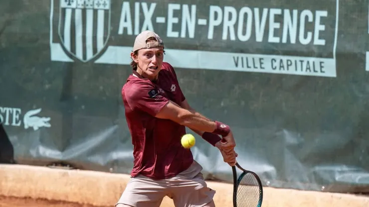 Ignacio Buse terminó su participación en el Challenger de Aix-en-Provence.