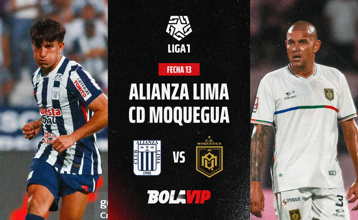 Alianza Lima vs. CD Moquegua: hora, dónde ver en vivo y alineaciones