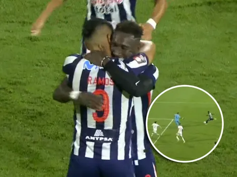 Eryc Castillo sigue inspirado y anotó tremendo golazo ante Moquegua en Matute