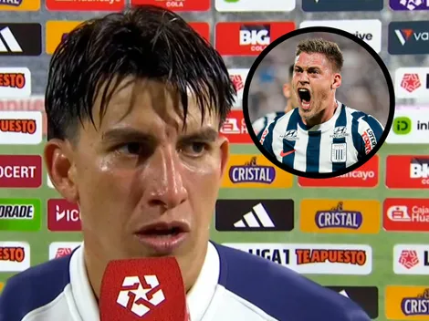 El dardo de Gaibor tras el gol de Girotti