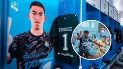 Diego Enríquez, arquero de Sporting Cristal.