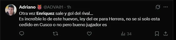 Fuente: 'X'.