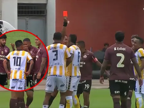 Christian Cueva encaró al árbitro y fue expulsado en menos de 3 minutos de juego