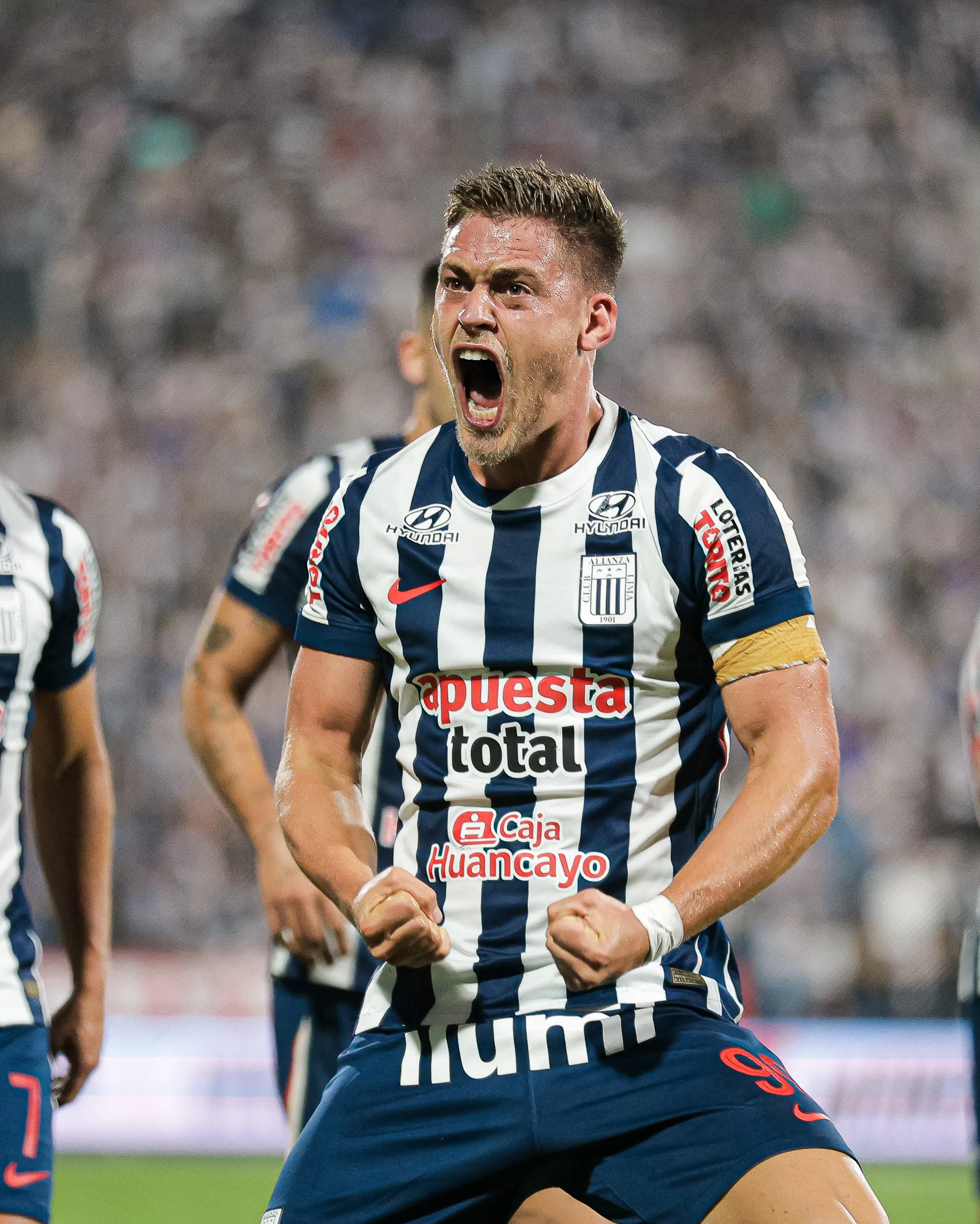 El primer gol de Federico Girotti con Alianza Lima llegó en el partido ante CD Moquegua por la fecha 13 del Torneo Apertura 2026 de la Liga 1 de Perú. (Foto: Alianza Lima)