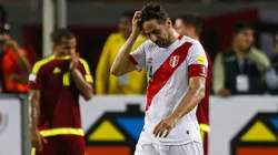 Claudio Pizarro durante el partido entre Perú vs. Venezuela por las Eliminatorias al Mundial Rusia 2018.