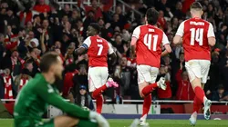 Arsenal venció al Atlético de Madrid.