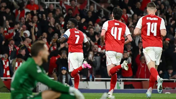 Arsenal venció al Atlético de Madrid.