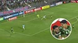 Ramón Sosa festejó su gol y aprovechó el fallo de Rafael Lutiger.