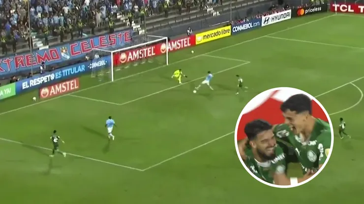 Ramón Sosa festejó su gol y aprovechó el fallo de Rafael Lutiger.