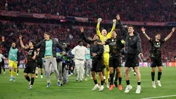 PSG celebró en el Allianz Arena.