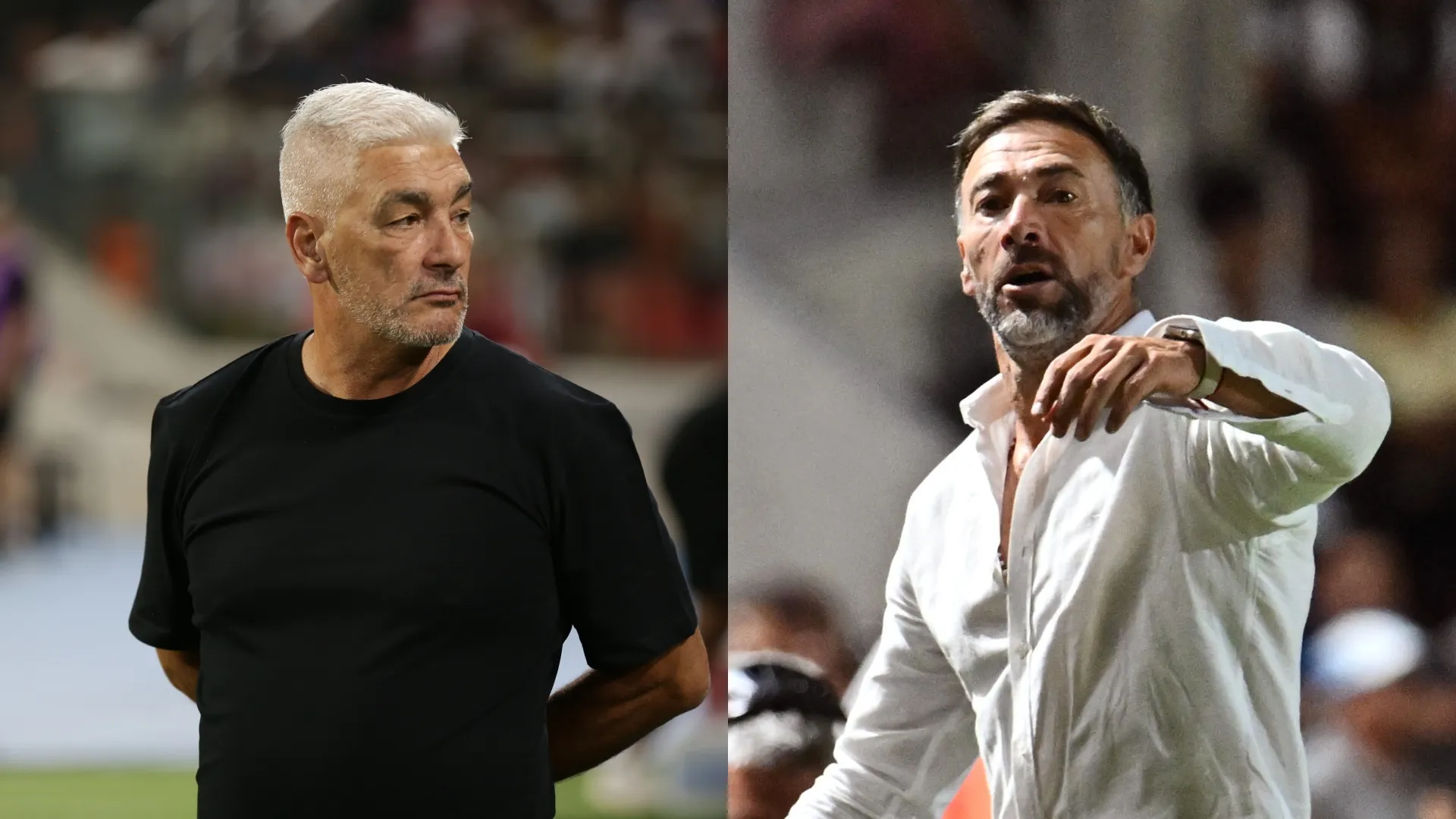 Omar de Felippe y Kily González, candidatos a dirigir a Universitario (Getty Images).