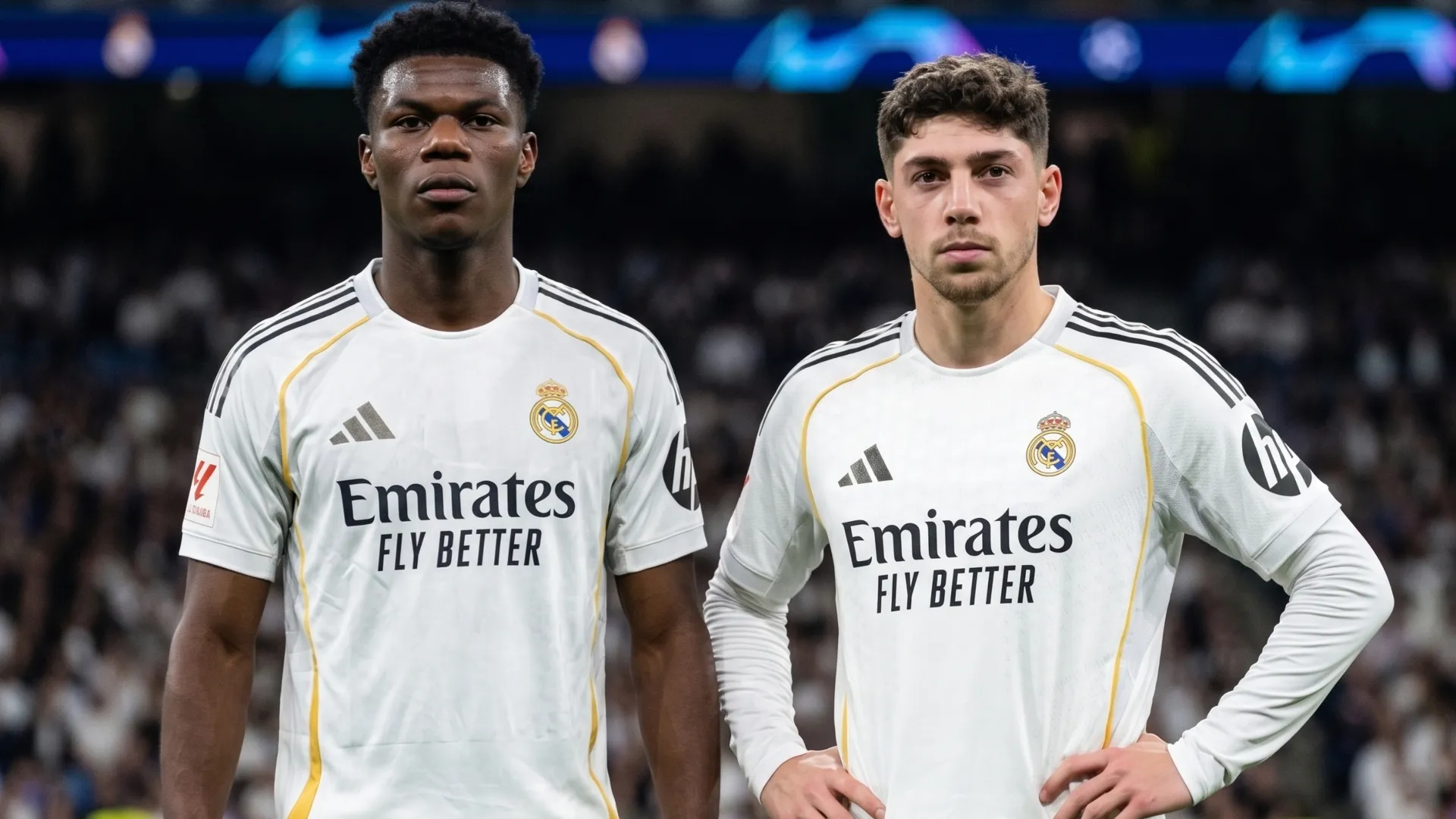 Aurélien Tchouaméni y Federico Valverde fueron sancionados por Real Madrid (Composición Bolavip).