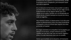 Comunicado de Federico Valverde tras filtración de supuesta pelea con compañero
