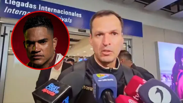 Araujo reveló que Santamaría pidió ser cambiado