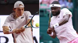 Ignacio Buse se enfrenta a Frances Tiafoe en Roma.