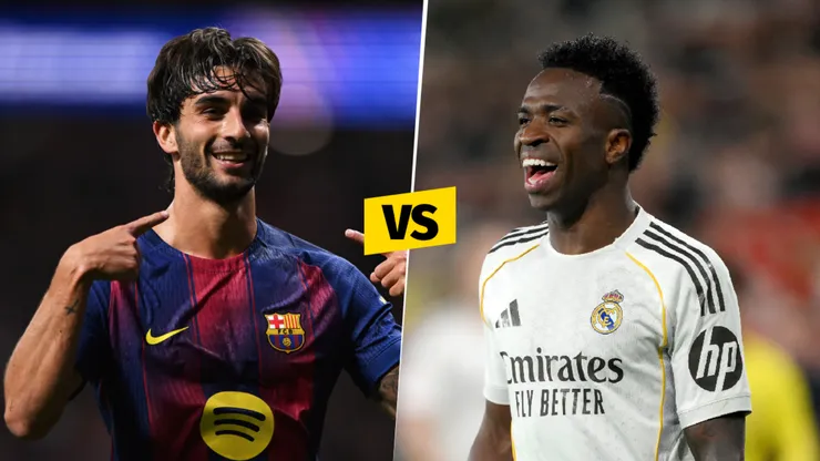 Ferran Torres y Vinícius Júnior, figuras de Barcelona y Real Madrid.