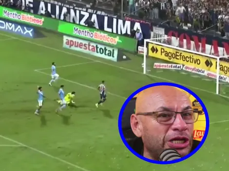 Mr. Peet festejó un gol fantasma de Paolo Guerrero y lo criticaron fuerte