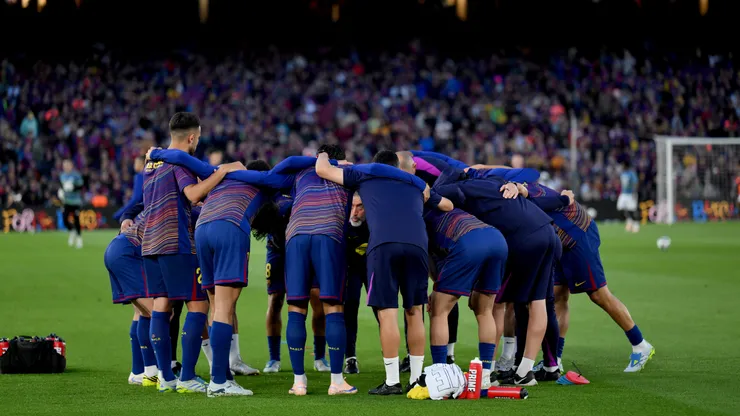 Jugadores del FC Barcelona.