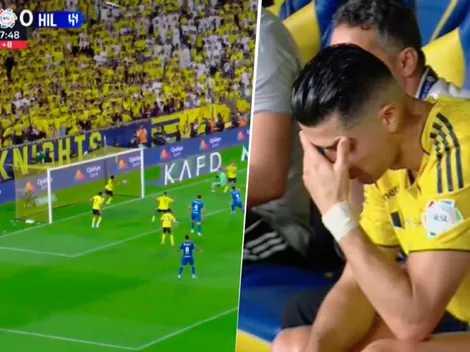 La reacción de Cristiano lo dice todo: Al Nassr no gana el título de liga por un insólito gol en contra
