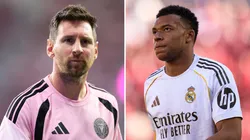 Lionel Messi y Kylian Mbappé.