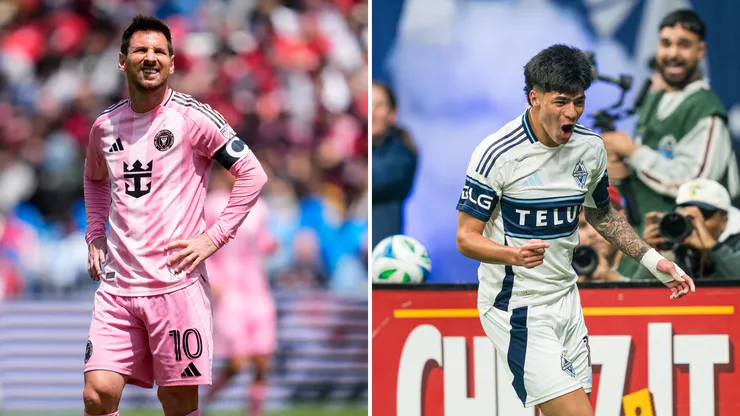 Lionel Messi y Kenji Cabrera.