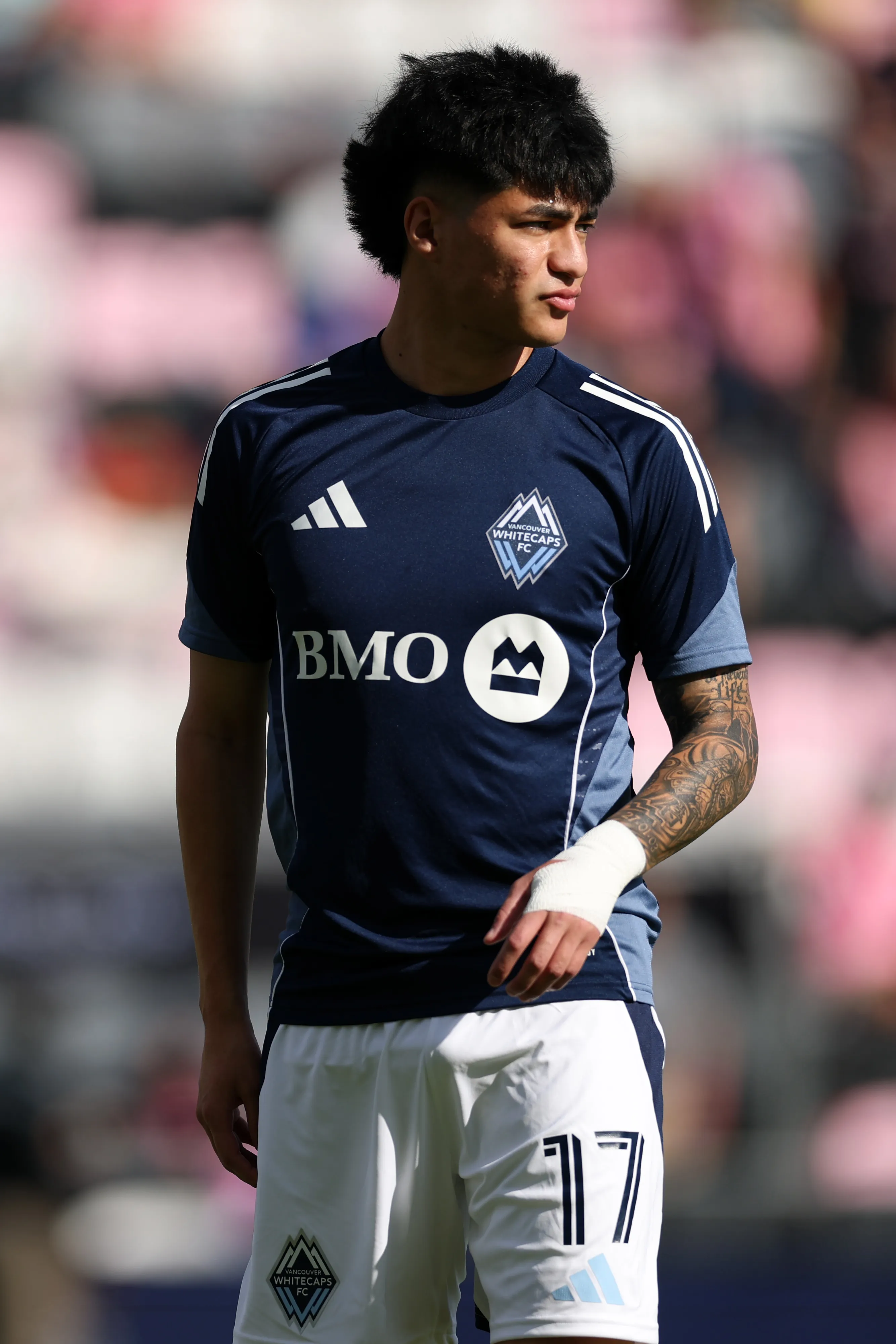 Kenji Cabrera en el Vancouver Whitecaps (Foto: Getty).