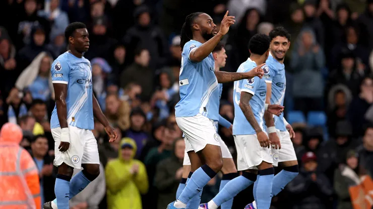 Manchester City le ganó a Crystal Palace y sigue en la pelea por el título.