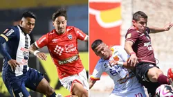 Alianza Lima, Cienciano, Atlético Grau y Universitario.