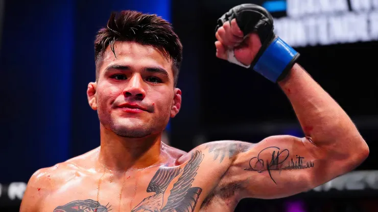 Juan 'Pegajoso' Díaz previo a su debut en UFC ante Malcolm Wellmaker.