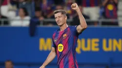 Robert Lewandowski se iría del Barcelona a final de temporada.