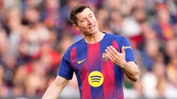 Robert Lewandowski se iría del Barça.
