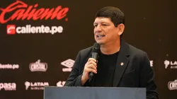 Agustín Lozano, presidente de la FPF.
