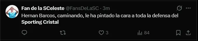 Fuente: 'X'.