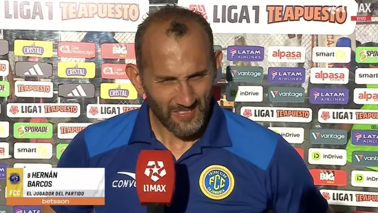 Hernán Barcos jugador de FC Cajamarca.