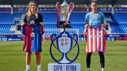 Barcelona vs Atlético de Madrid por la final de la Copa de la Reina.