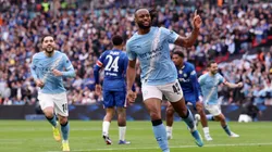 Antoine Semenyo marcó el gol del triunfo parcial de Manchester City.