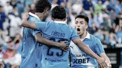 Gabriel Santana, Maxloren Castro y Santiago González.