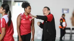 Ángela Leyva junto a Antonio Rizola