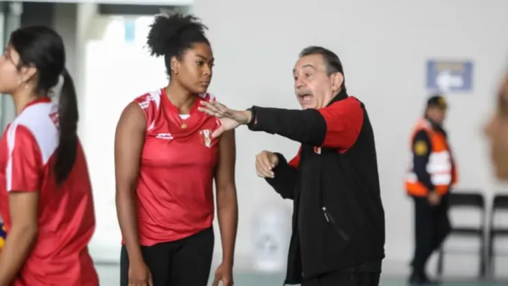 Ángela Leyva junto a Antonio Rizola