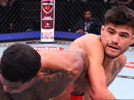 Triunfazo de Juan 'Pegajoso' Díaz por mataleón ante Malcolm Wellmaker en la UFC Vegas 117